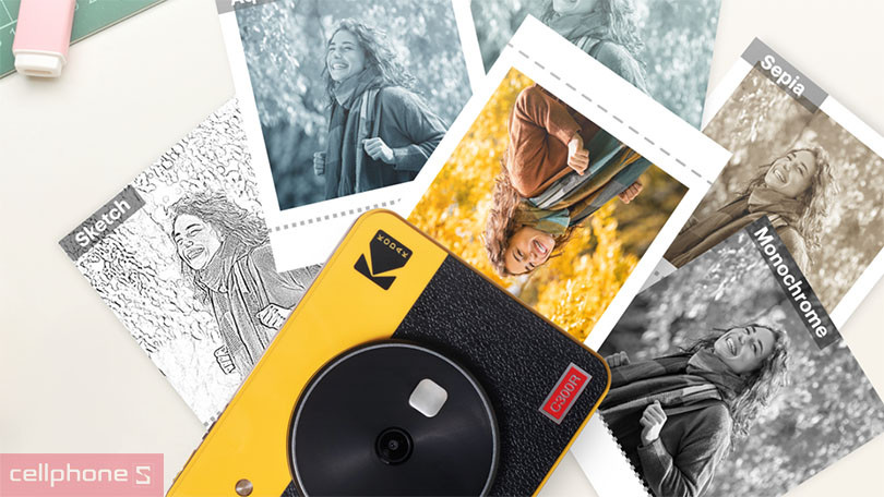 Máy ảnh Kodak Mini Shot 3 C300R - Hỗ trợ chụp và in ảnh sắc nét, sống động