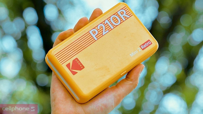 Máy in ảnh Kodak Mini 2 P210R - Combo - In dễ dàng, ảnh chất lượng cao 