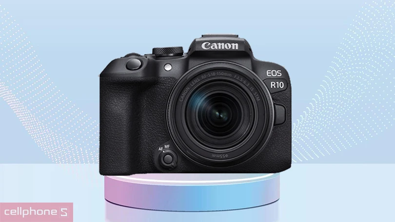 Cảm biến máy ảnh Canon EOS R10 + Lens RF-S18-150mm IS STM