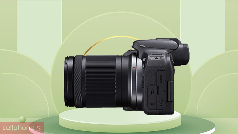 Kết nối máy ảnh Canon EOS R10 + Lens RF-S18-150mm IS STM