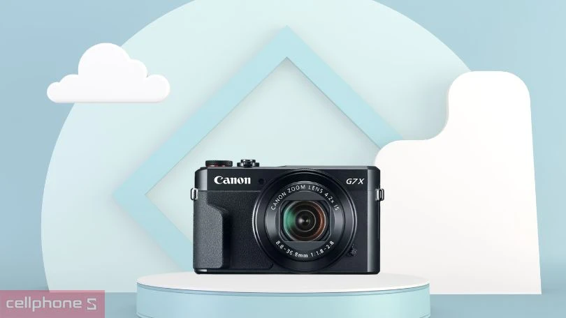 Thiết kế máy ảnh Canon PowerShot G7 X Mark II
