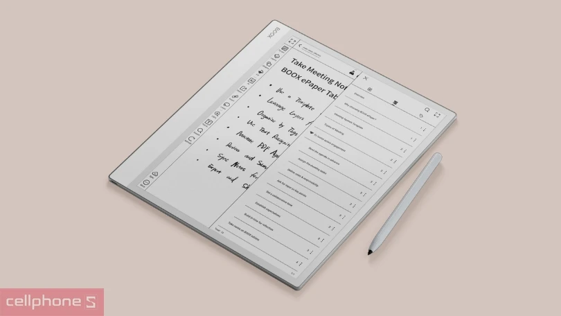 Tính năng máy đọc sách Boox Note Max 13 inch
