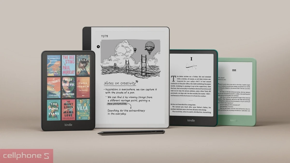 Giới thiệu máy đọc sách Kindle đến từ Amazon