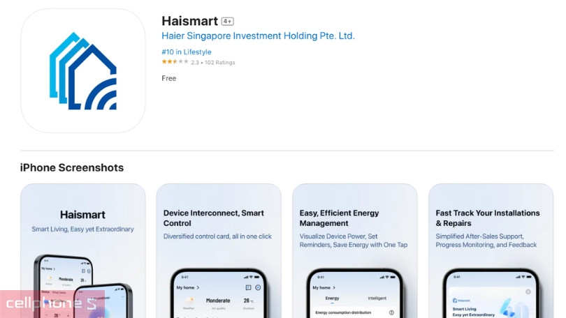 Hướng dẫn cách kết nối máy giặt Aqua Inverter 11kg AQD-DDW1100J.BK với app Haismart