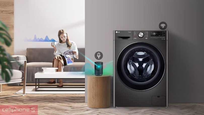 Tính năng thông minh trên máy giặt sấy LG Inverter giặt 12kg - sấy 7kg (FV1412H3BA)