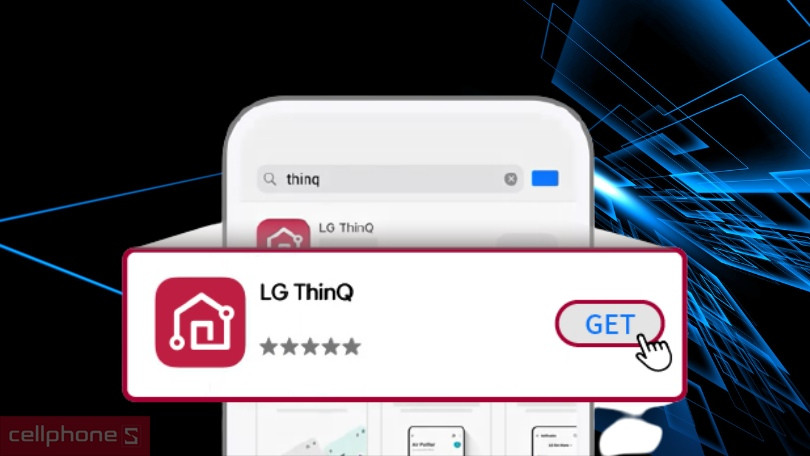 Khả năng kết nối app của máy giặt LG AI DD Inverter 15Kg TV2515DV5J