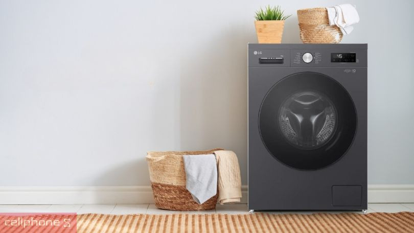 Khối lượng giặt trên máy giặt LG Inverter cửa ngang 9kg FB1209S5M