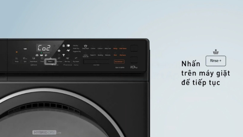 Hướng dẫn sử dụng máy giặt sấy Panasonic Inverter 9.5kg NA-S956FR1BV chi tiết