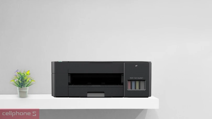 máy in Brother DCP T220 có bình nạp mực rất lớn, sử dụng lâu