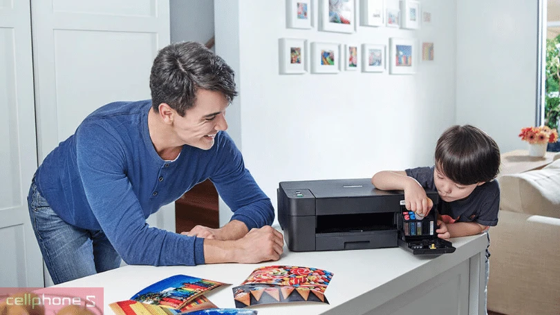 máy in Brother DCP T220 có giao diện thân thiện, dễ sử dụng