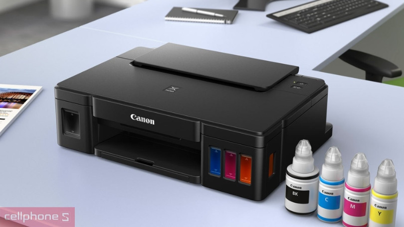 Khả năng kết nối của máy in phun màu Canon Pixma G1010