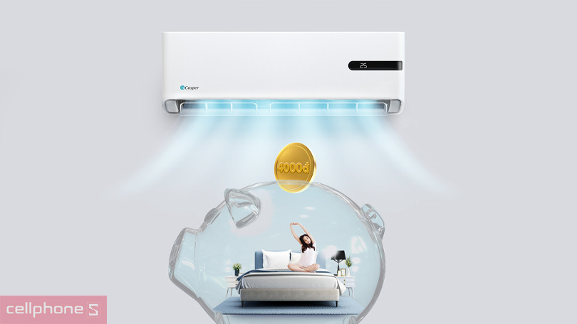 Hiệu suất làm mát của máy lạnh Casper Inverter GC-09IB36 1 HP