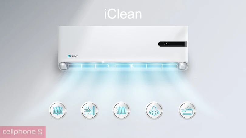 Tính năng thông minh của máy lạnh Casper Inverter GC-09IB36 1 HP