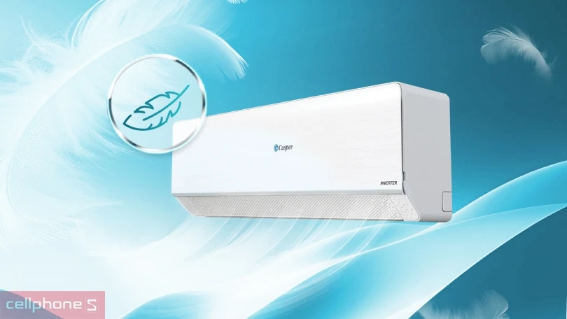 Các tính năng hiện đại tích hợp kèm của máy lạnh Casper Inverter QC-09IU36A 1 HP