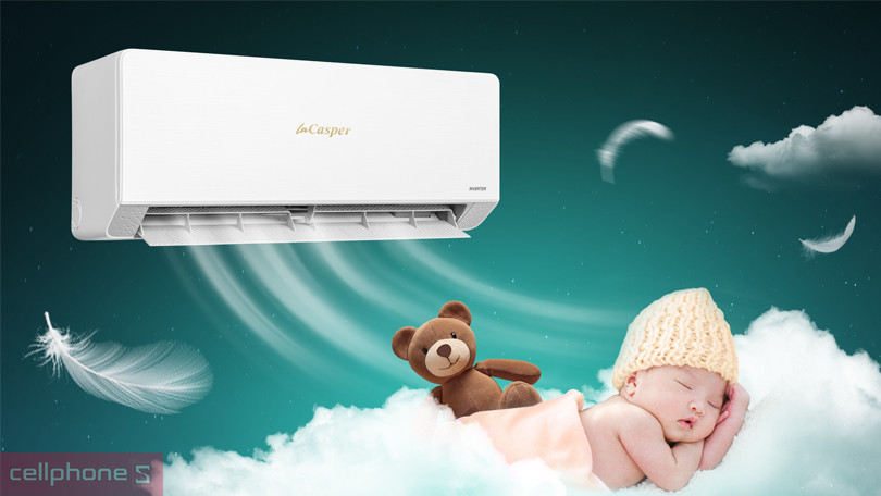 Các tiện ích thông minh đi kèm của máy lạnh Casper Inverter XC-09IU38 1 HP