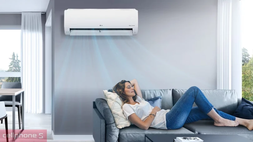 Thiết kế máy lạnh LG Inverter IEC09M1 1 HP