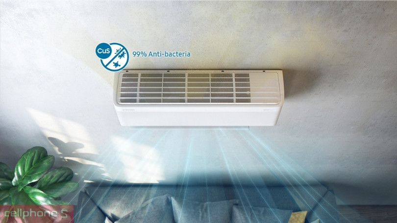 Công suất máy lạnh Samsung Inverter AR18CYFCAWKNSV Wind-Free 2HP