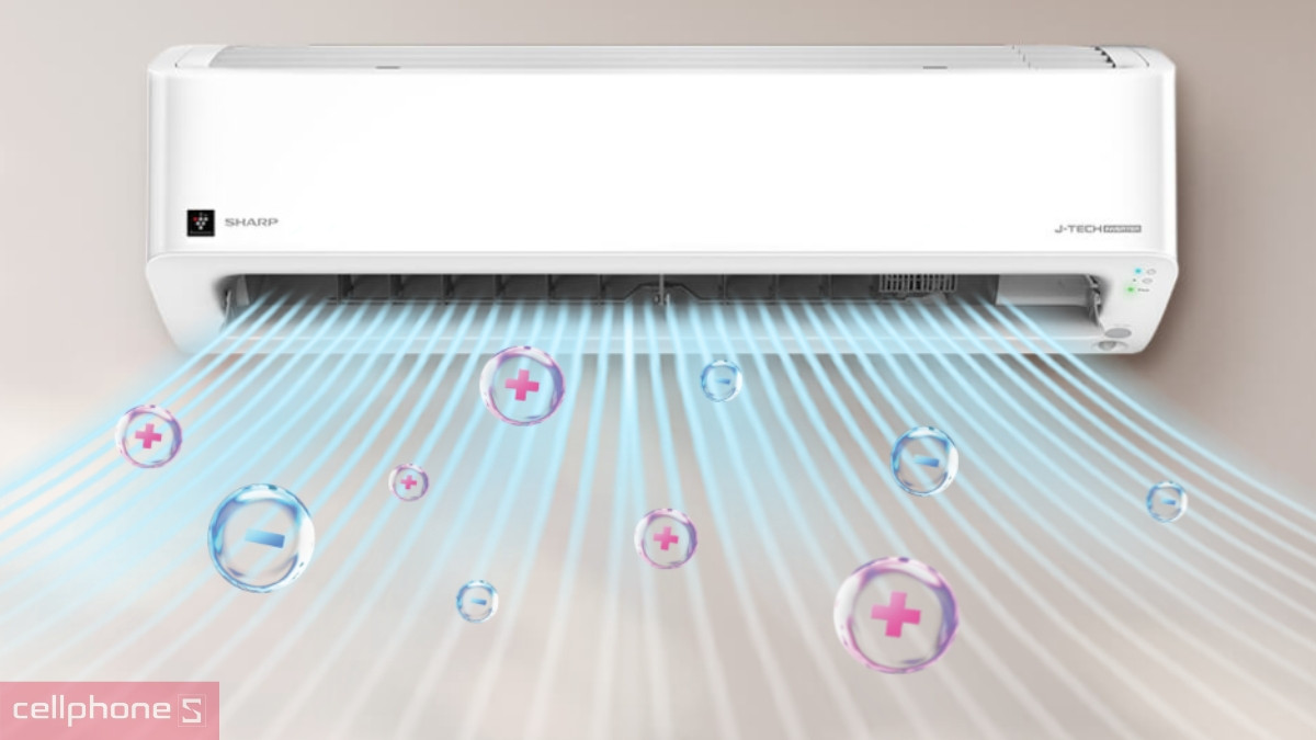Điều hòa Sharp ứng dụng công nghệ Plasmacluster Ion