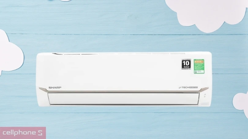 Công suất, điện năng tiêu thụ của máy lạnh Sharp Inverter AH-18CEWC 2 HP