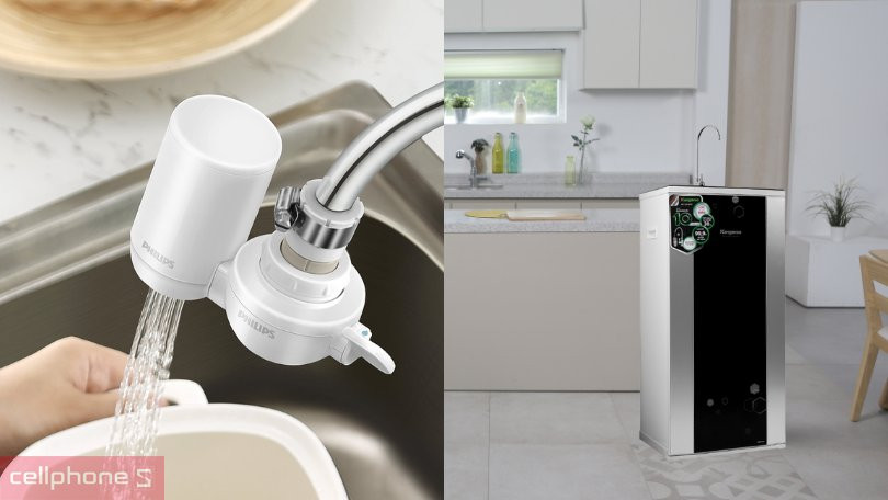 Sự khác biệt giữa máy lọc nước tại vòi và thiết bị xử lý RO truyền thống