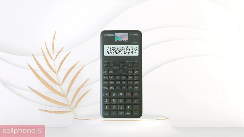Máy tính cầm tay Casio FX500MS (NEW) - Máy tính tích hợp đa dạng chức năng giải toán