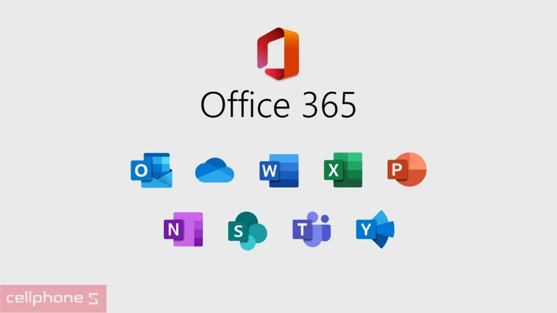 Microsoft Office 365 bao gồm những phần mềm nào?