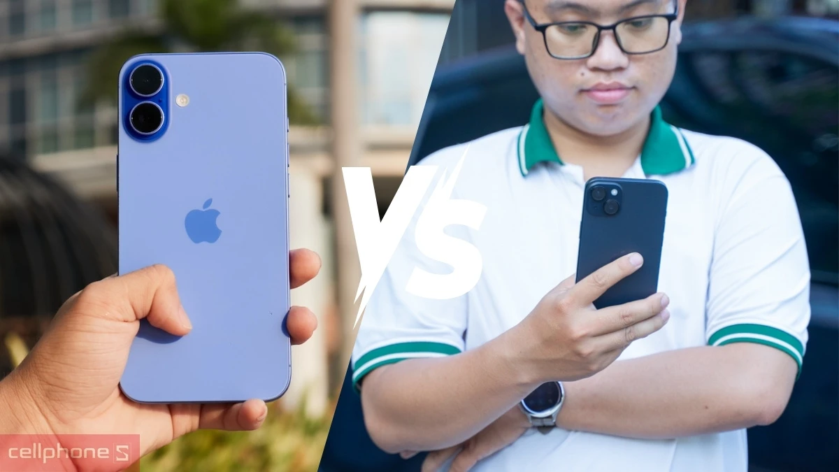 So sánh iPhone 16 Plus vs iPhone 15 Plus tiền nhiệm