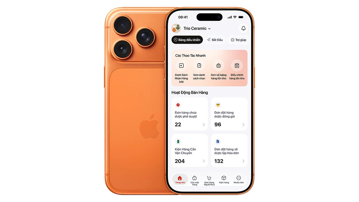Màu cam mới trên iPhone 17