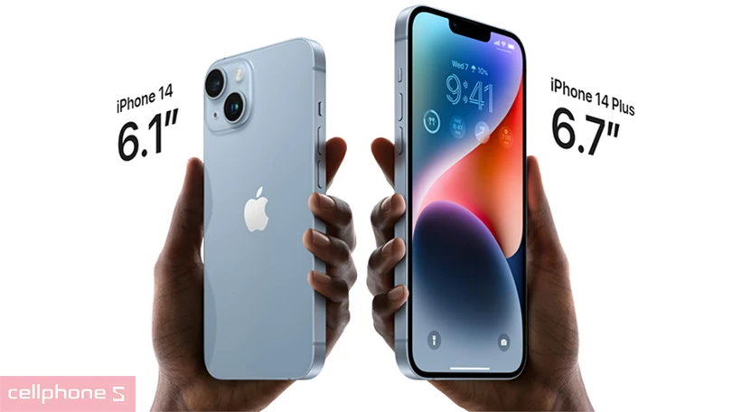Kích thước iPhone 14 (Max, Pro, Pro Max) bao nhiêu inch?