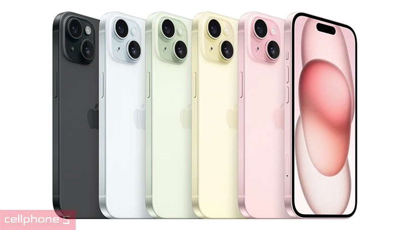 iPhone đa dạng màu sắc