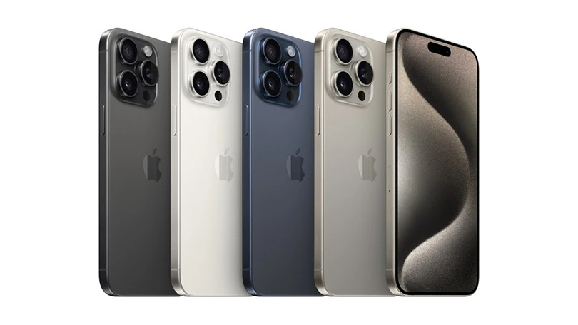 Màu sắc iPhone 15 Pro và Pro Max