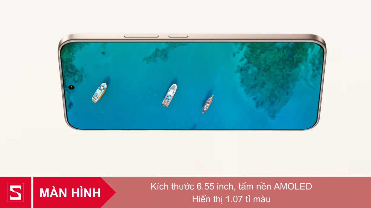 Điện thoại Honor 400 5G có màn hình 6.55 inch 