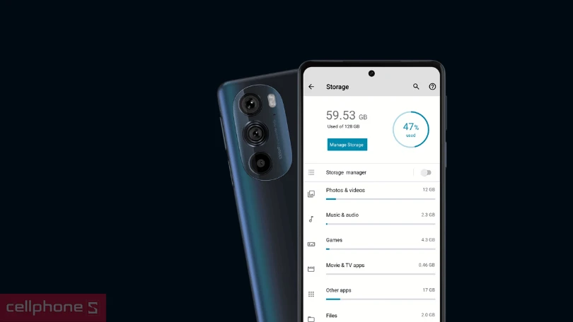 Motorola Moto Edge 2022 – Hiệu năng mạnh mẽ, hiện đại