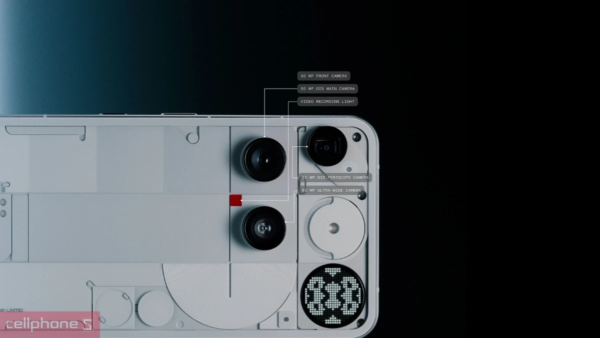 Camera điện thoại Nothing Phone 3 