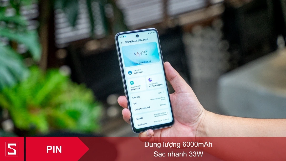 Điện thoại Nubia Neo 3 GT 5G - Camera sắc nét, hiệu năng xử lý mạnh mẽ