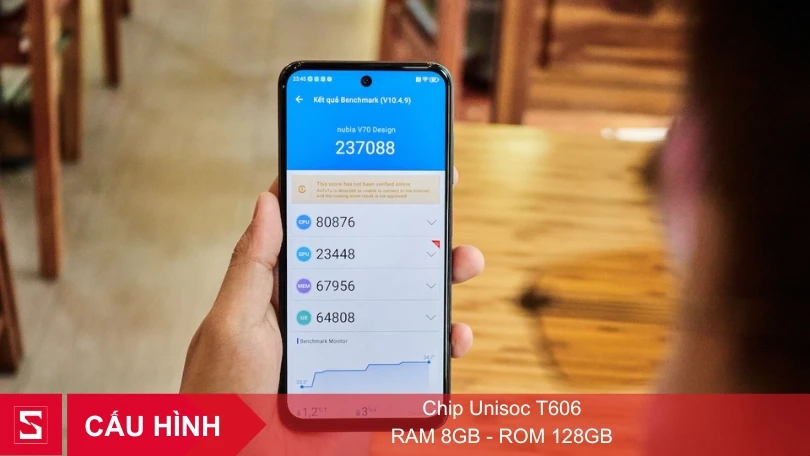 Cấu hình Nubia V70 Design 