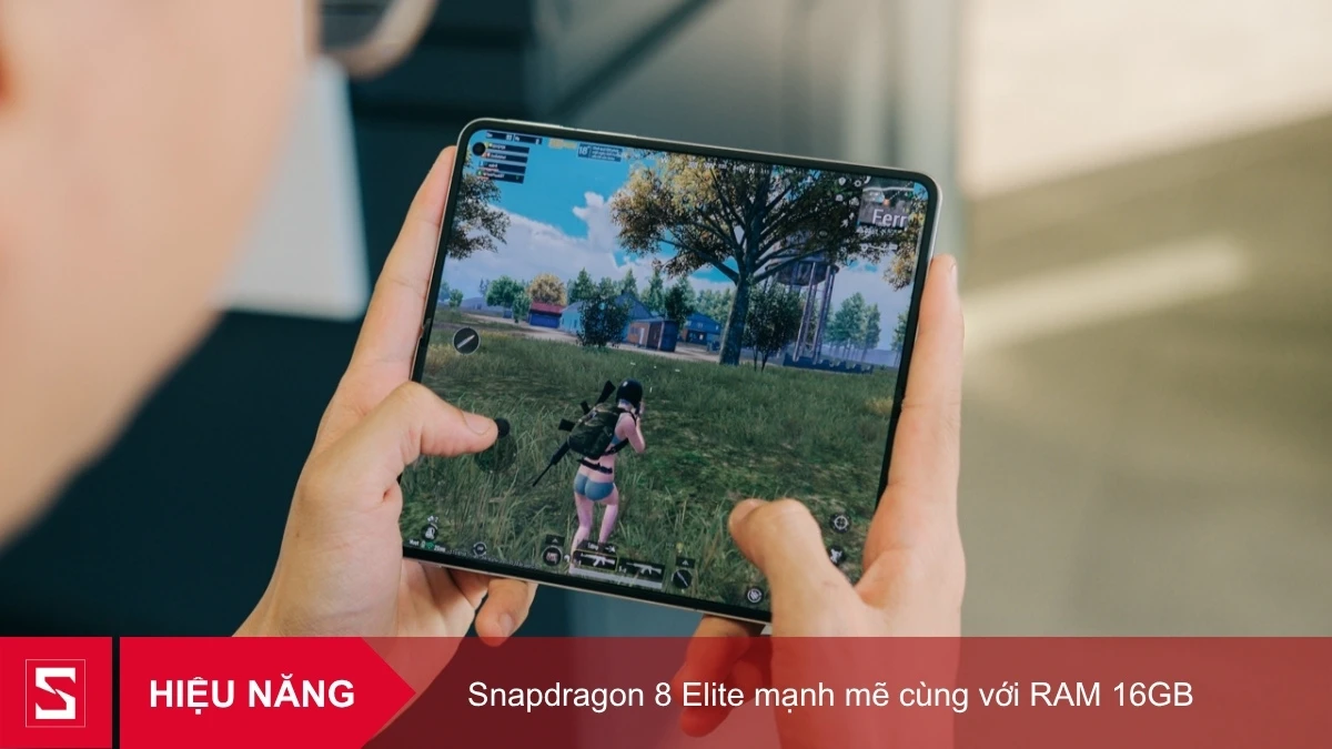 Hiệu năng mạnh mẽ với Snapdragon 8 Elite và RAM 16GB