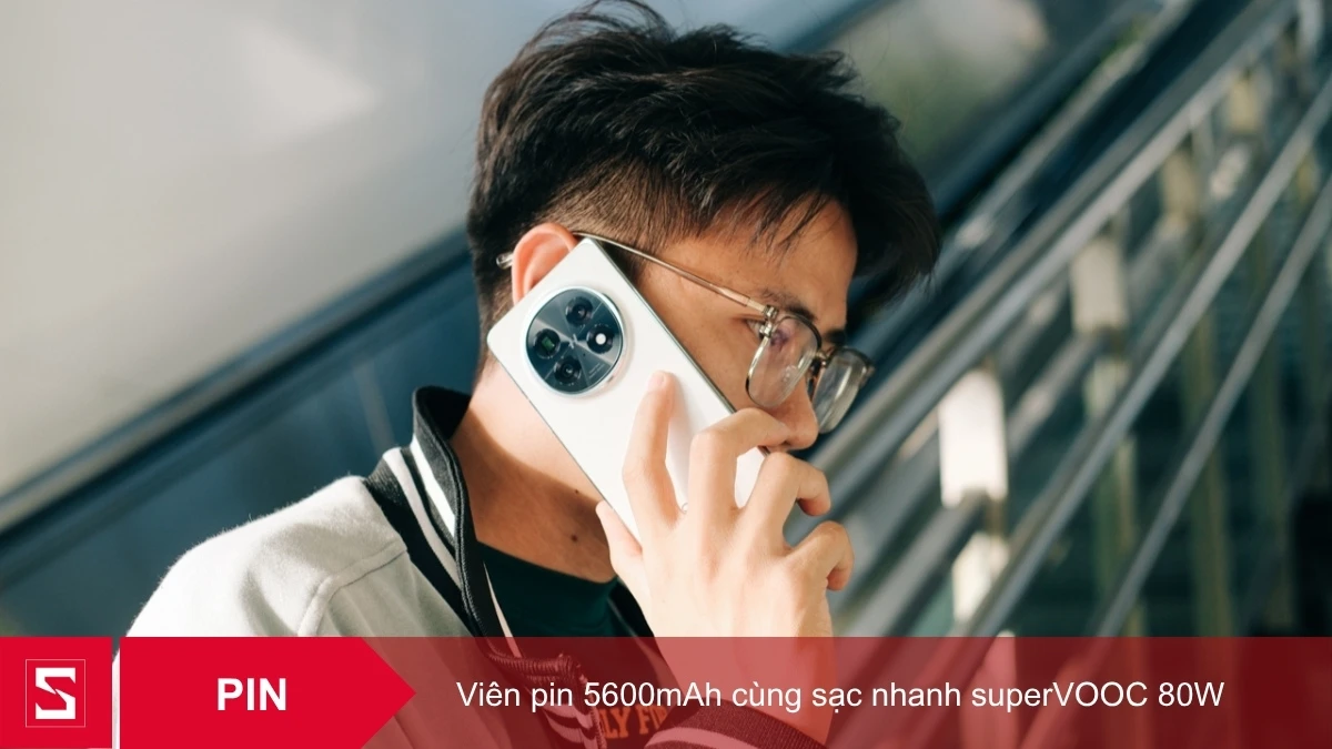 OPPO Find N5 chính hãng được trang bị viên pin silicone-carbon 5600mAh