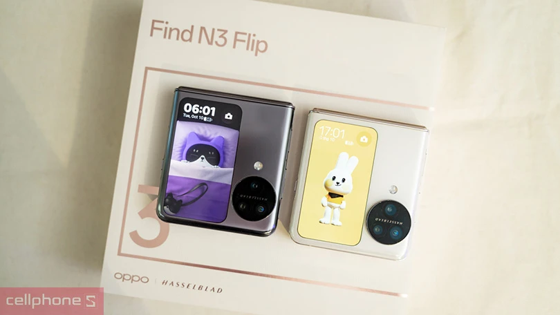 Unbox Oppo Find N3 Flip