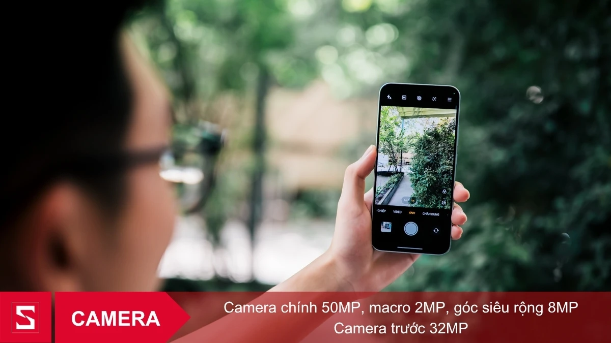 Điện thoại OPPO Reno14 F hệ thống camera đầu tư mạnh mẽ