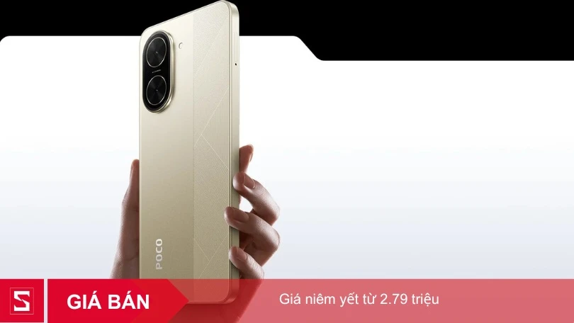 Giá bán của điện thoại Xiaomi POCO C71