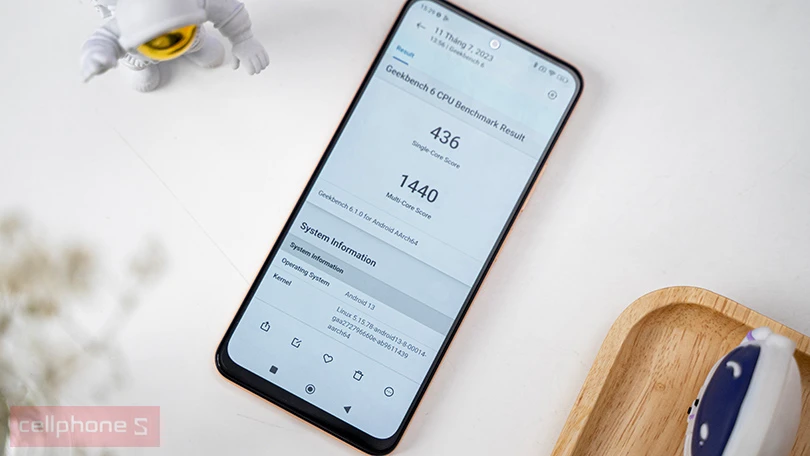 HIệu năng Xiaomi Redmi Note 12 8GB Vàng