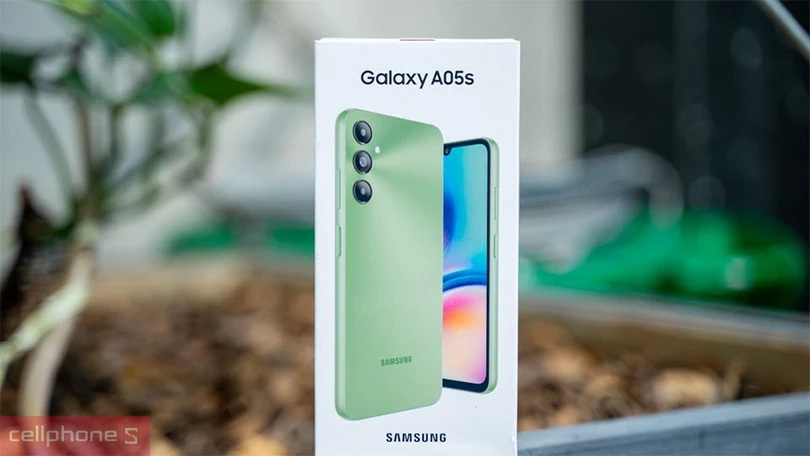 Mở hộp Samsung Galaxy A05s có gì?