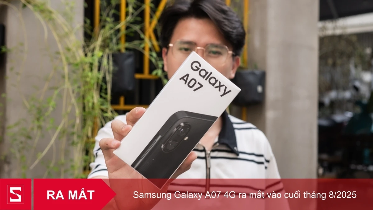 Điện thoại Samsung Galaxy A07 ra mắt khi nào?