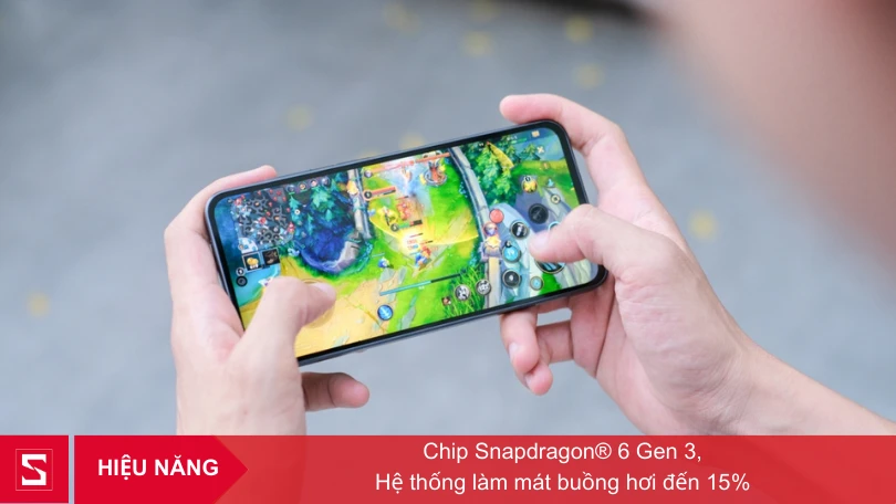 Snapdragon® 6 Gen 3 mạnh mẽ trong phân khúc