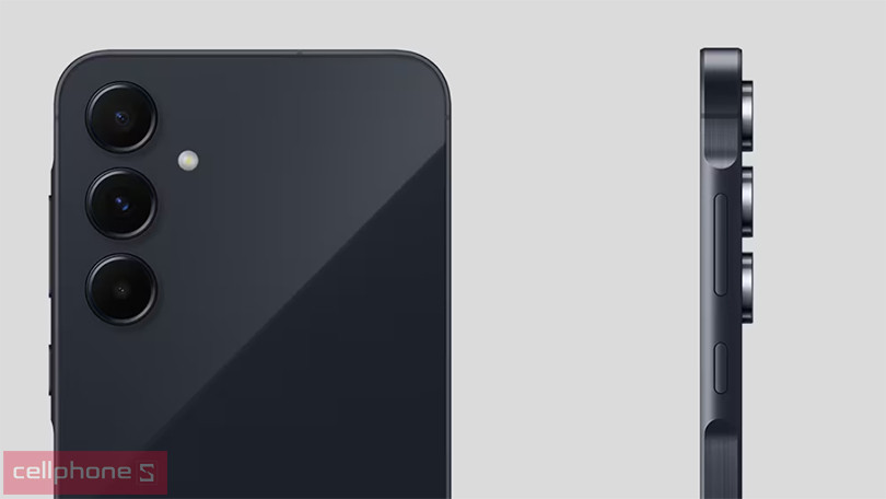 Samsung Galaxy A55 5G - Thiết kế mặt lưng kính sang trọng