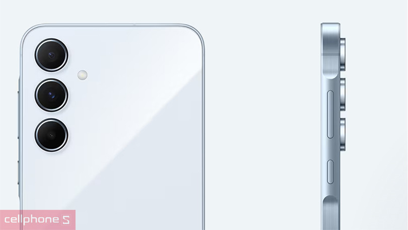 Samsung Galaxy A55 5G - Thiết kế mặt lưng kính sang trọng