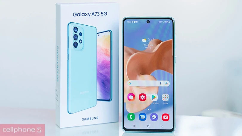 Galaxy A73 giá bao nhiêu tiền?