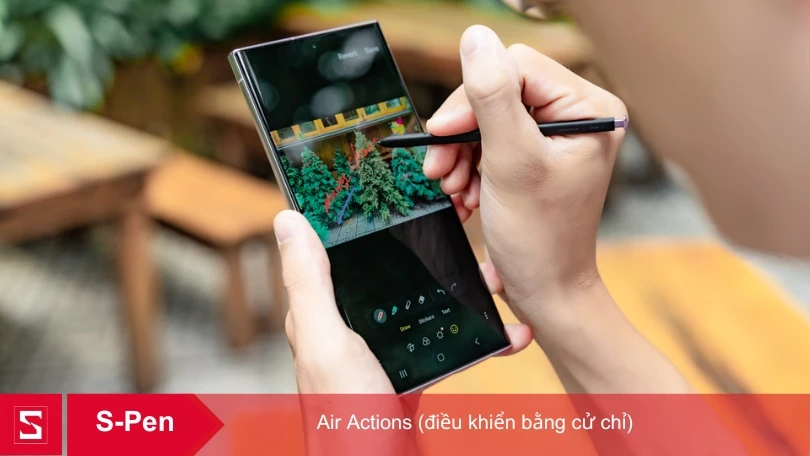 Tích hợp cải tiến bút S-Pen