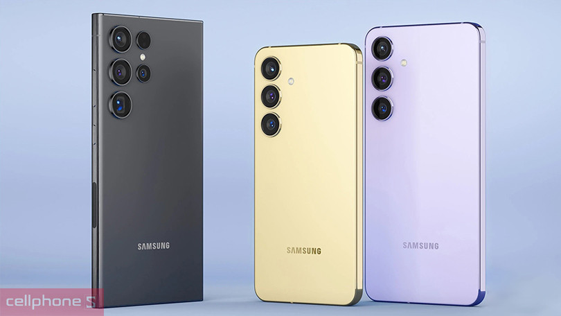 So sánh điện thoại Samsung S24 Ultra